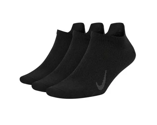 Шкарпетки Nike W NK EVERYDAY PLUS LTWT NS 3PR CV2964-010 34-38 3 пари Чорні (194275973555)
