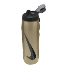 Бутылка для воды Nike Refuel Bottle Locking Lid 32 OZ золотистий, чорний 946 мл N.100.7670.728.32 (887791745279)