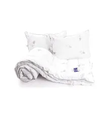 Одеяло Руно набор Одеяло деми из искусственного лебединого пуха Silver Swan 200х220 см с двумя подушками 50х (925.52_Silver Swan_demi)