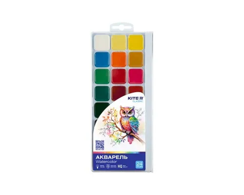 Акварельные краски Kite Classic, 24 цвета (K-442)