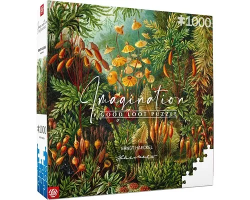 Пазл GoodLoot Imagination: Ernst Haeckel Muscinae 1000 елементів (5908305239642)