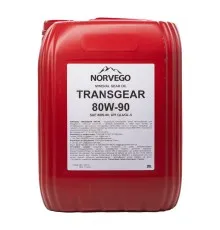 Трансмиссионное масло NORVEGO TRANSGEAR 80W90 20 л