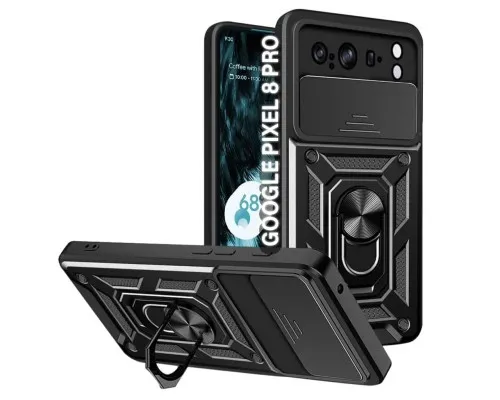 Чохол до мобільного телефона BeCover Military Google Pixel 8 Pro Black (710665)