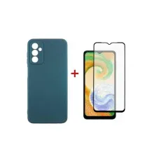 Чохол до мобільного телефона Dengos Samsung Galaxy A04s Case + Glass (Green) (DG-KM-78)