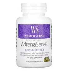 Витаминно-минеральный комплекс Natural Factors Комплекс для поддержки надпочечников, WomenSense, AdrenaSense, 60 (NFS-04941)