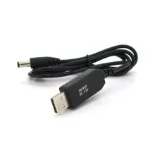 Кабель питания USB to DC 5.5x2.5 12V 1.0m OEM (29866) Voltronic (KPFR/5-12)