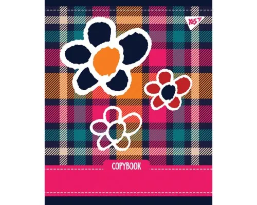 Зошит Yes А5 Tartan Fun 12 аркушів лінія (765176)