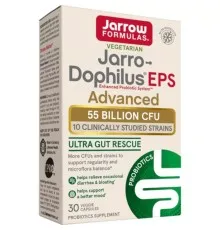 Пробиотики Jarrow Formulas Пробиотики, 55 млрд КОЕ, Jarro-Dophilus EPS, 30 вегетарианских ка (JRW03737)