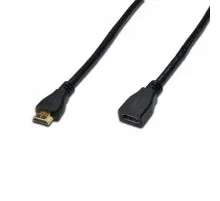 Кабель мультимедійний HDMI to HDMI 5.0m Digitus (AK-330201-050-S)