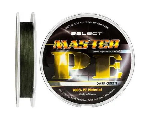 Шнур Select Master PE 100m 0.24мм 29кг (1870.01.48)