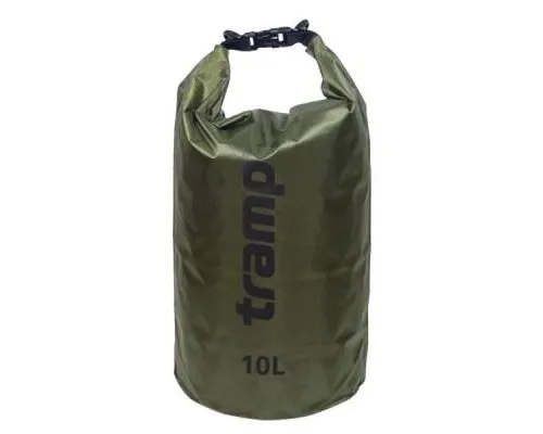 Гермомешок Tramp PVC Diamond Rip-Stop оливковый 10л (TRA-111-olive)