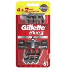 Бритва Gillette Blue 3 6 шт. (7702018516759/7702018362585)