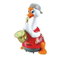 Розвиваюча іграшка Hola Toys Гусак-саксофоніст, червоний (6111-red)