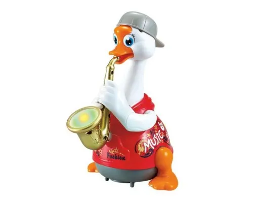 Розвиваюча іграшка Hola Toys Гусак-саксофоніст, червоний (6111-red)