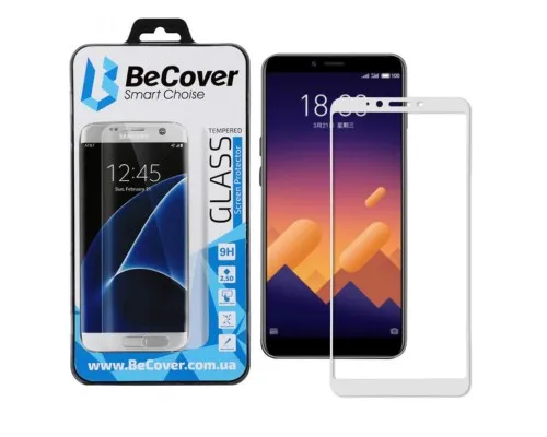 Скло захисне BeCover Meizu E3 White (702437)