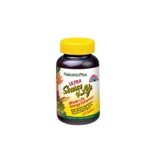 Мультивітамін Natures Plus Мультивітаміни з лютеїном, Ultra Source of Life, 30 таблеток (NTP30511)