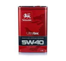 Моторна олива Wolver Ultratec 5W-40 4л (4260360940811)