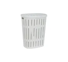 Кошик для білизни Violet House 1014-1 Бамбу White 60 л (1014-1 Бамбу W 60 л)