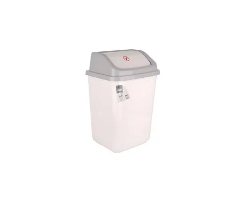 Контейнер для мусора Violet House 0098 White 30 л (0098 WHITE с/кр.30 л)