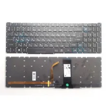 Клавіатура ноутбука Acer Nitro 4 AN515-43/AN515-54/AN517-51/AN715-51 черна з кольор п (A46210)