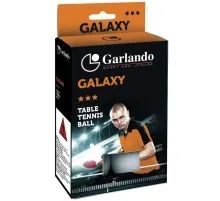 М'ячик для настільного теніса Garlando Galaxy 3 Stars 6 шт (2C4-119) (929523)