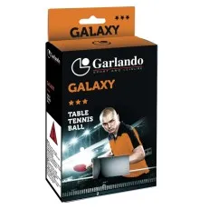 М'ячик для теніса Garlando Galaxy 3 Stars 6 шт (2C4-119) (929523)