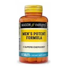Витаминно-минеральный комплекс Mason Natural Мужская формула потенции, Men’s Potent Formula, 60 таблеток (MAV12025)