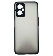 Чохол до мобільного телефона Dengos Matte OPPO A76 (black) (DG-TPU-MATT-105)