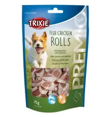 Ласощі для собак Trixie Premio Chicken and Pollock Rolls роли курка/лосось 75 г (4011905315355)
