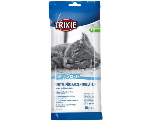 Пакеты для кошачьего туалета Trixie SimplenClean 37x48 см 10 шт (4011905040431)