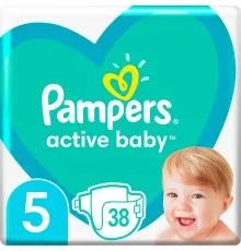 Підгузки Pampers Active Baby Junior Размер 5 (11-16 кг) 38 шт (8006540207796)