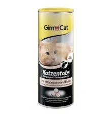 Вітаміни для котів GimCat Katzentabs Маскарпоне та біотин 710 таблеток (4002064408064)
