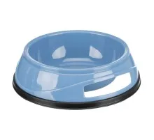 Посуд для собак Trixie Миска на гумовій основі 1.5 л/20 см (кольори в асортименті) (4047974249536)