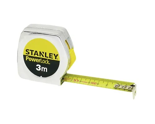 Рулетка Stanley Powerlock, 3м х 12,7 мм (0-33-238)