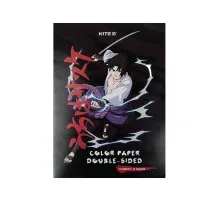 Кольоровий папір Kite А4 двосторонній Naruto 15 арк/15 кол (NR23-250)