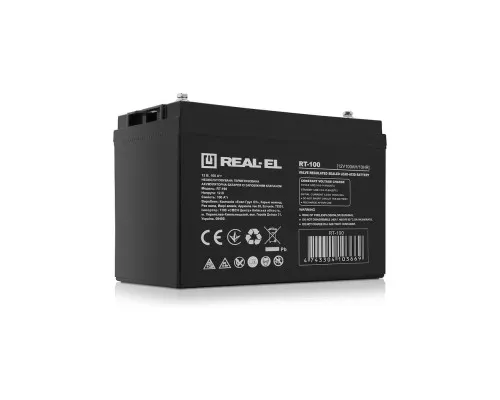 Батарея до ДБЖ REAL-EL RT-100, 12V-100Ah (RT-100)