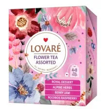 Чай Lovare Ассорти Цветочный 4 вида по 8 шт (lv.79686)
