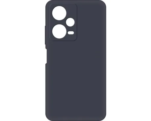 Чохол до мобільного телефона MAKE Xiaomi Redmi Note 12 Pro+ Silicone Obsidian Black (MCL-XRN12PPOB)