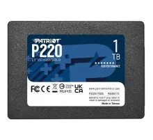 Накопичувач SSD 2.5" 1TB P220 Patriot (P220S1TB25)