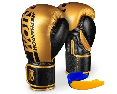 Боксерські рукавички Phantom APEX Elastic Gold 10oz (PHBG2215-10)
