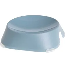 Посуда для кошек Fiboo Flat Bowl миска без антискользящих накладок голубая (FIB0125)