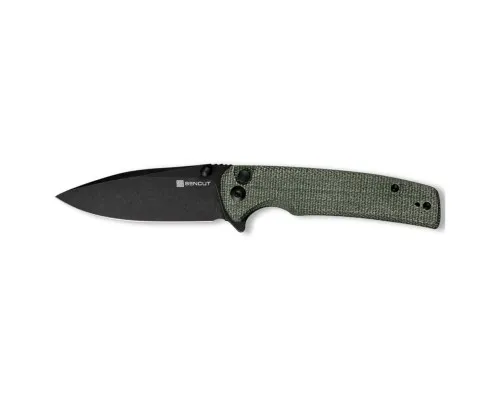 Ніж Sencut Sachse Blackwash Olive Micarta (S21007-2)