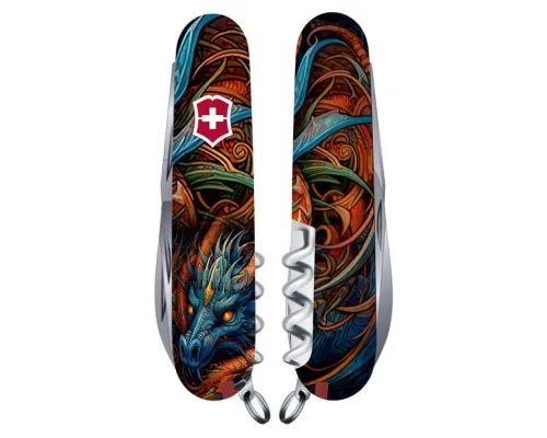 Нож Victorinox Climber Zodiac Сапфіровий дракон (1.3703_Z3260p)