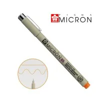 Лайнер Sakura Pigma Micron (0.5) 0,45 мм Помаранчевий (084511357815)