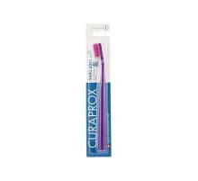 Зубна щітка Curaprox CS 5460 Ultra Soft Ультрам'яка D 0.10 мм Фіолетова з рожевою щетиною (CS 5460-34)