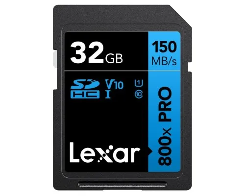 Карта памяти Lexar 32GB SDXC class 10 UHS-I (LSD0800P032G-BNNNG)