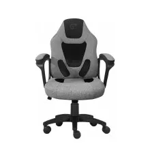 Крісло ігрове GT Racer X-1414 Gray/Black Suede (X-1414 Fabric Gray/Black Suede)