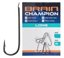 Крючок Brain fishing Champion Long 6 (10 шт/уп) (1858.54.65)