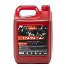 Трансмиссионное масло NORVEGO TRANSGEAR 80W90 4л