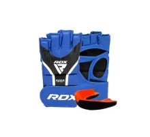 Перчатки для MMA RDX Aura Plus T-17 Blue/Black XL (GGR-T17UB-XL+)